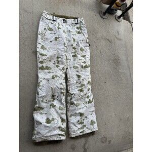 rossignol ski snow pants women small Green White